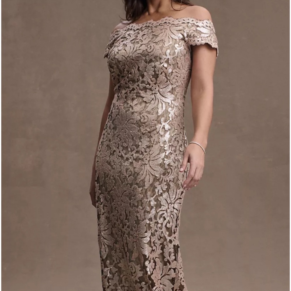 Anthropology-NWT Tadashi Shoji Odette Column Gown